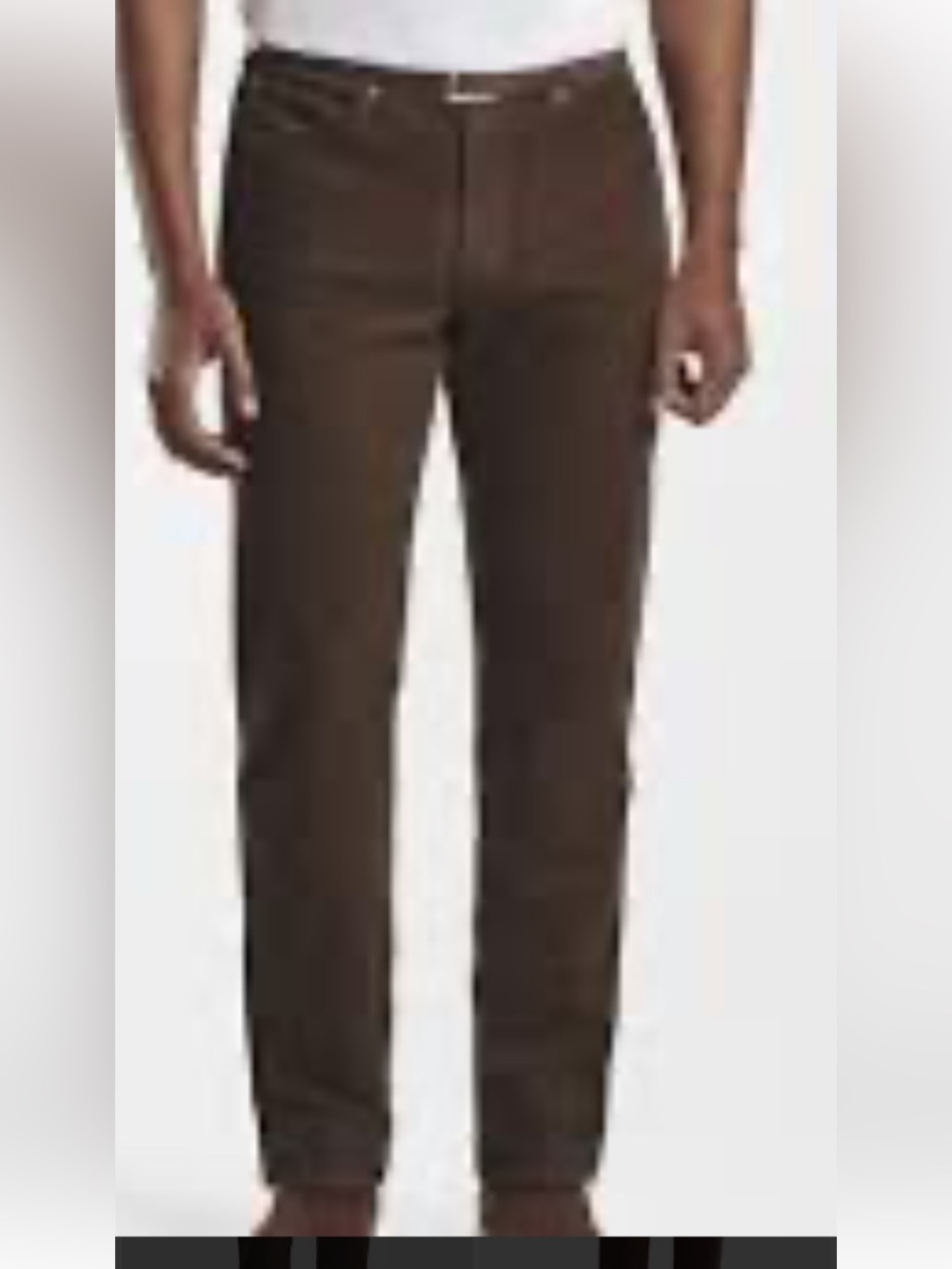 Peter Millar Dark Brown Corduroy Trousers 38